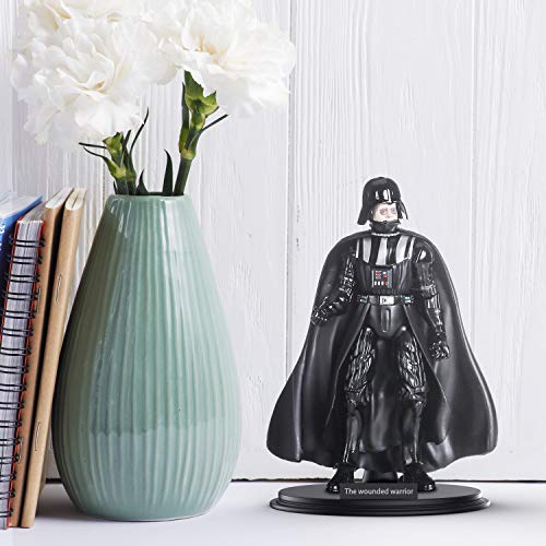 aokur 5 Pcs 12 inch Dolls Stand Holder Plastic Action Figure Stand 1/6 Scape U Shape Action Figures Base Display Stand for Sideshow Figures Annular Black - Thumbnail 5