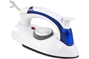 Portable Foldable Steam Iron, Handheld Mini Steam Iron, Professional Micro Steam Iron for Home and Travel, Temperature Contro