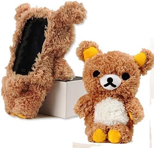 iPhone 6 Case, Palettes Maxx - 3d Lovely Cartoon Gund Teddy Bear Plush Case for iPhone 6 4.7 inch (Plush iphone 6 Case by MTOO)
