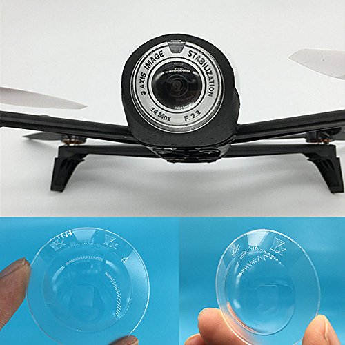 ️Anti-dust Proof for Parrot Bebop 2 Drone Camera Lens Cover Protector Transparent (White)