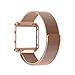 Ztotop Housing Frame Loop Band for Fitbit Blaze Smart Watch - Rose Gold