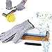 Premium Knife Sharpener Stone Double Nonslip 1000/6000 - Whetstone For Sharpening Many Types Of Knives - Silicone & Bamboo Base - Japanese Waterstone Kit - BONUS Pair Of Cut Resistant Gloves