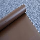 SimpleLife4U Solid Brown Contact Paper Self-Adhesive Shelf Liner Wardrobe Sticker 17.7 Inch By 9.8 Feet