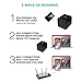 Hidden Spy Camera - Wireless Home Usb Security Camera with Charger - Best Mini Spy Cam Wifi 1080p - Night Vision Security Spy Camera With Motion Detector - Small Nanny Spy Camera For Women Men Black