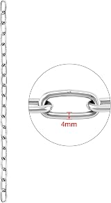 QWORK 4 Strand Punch Bag Chain Heavy Duty Stainless Steel 70kg Capacity view 2