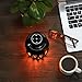 Led Lamp Speaker, Table Lamp Bluetooth Night Light Outdoor/Indoor Portable Stereo Bluetooth Speaker,96 LED Beads,Dancing Flicker Flame Camping Lamp Portable Wireless Speaker,Christmas Gift