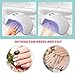 GLOUE UV LED Nail Lamp Portable 36 W Nail Dryer with 12 Beads Nail Polish Curing Lamp