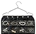 BB Brotrade Hanging Jewelry Organizer,Accessories Organizer,Oxford 80 Pocket Organizer for Holding Jewelries (Black)