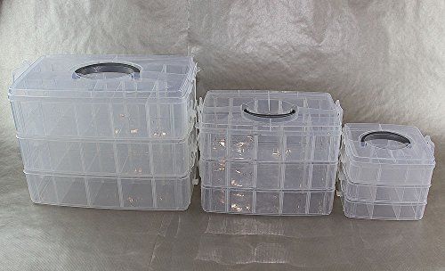 Soytich Plastikbox Angelbox Köderbox zubehörbox Angel Box TACKLEBOX kein (JCB650K) – Bild 8