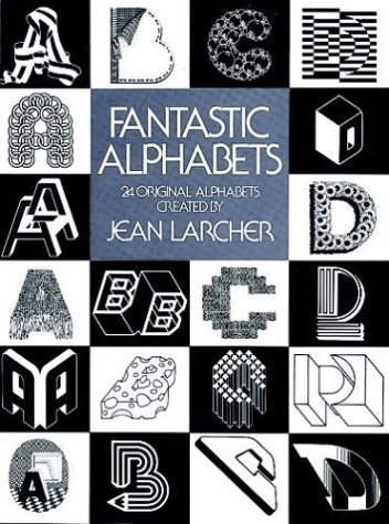 Fantastic Alphabets (Dover Pictorial Archives)