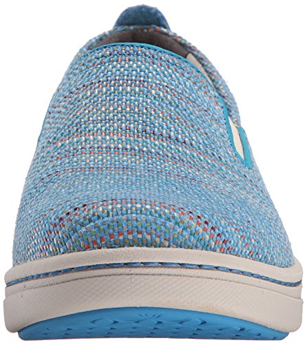 Dansko Womens Belle Blue Textured Canvas Fashion Sneaker