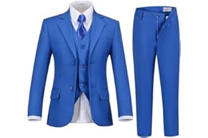 TIVIFOX Boys Suits Toddler Tuxedo Suit Set for Boys Kids Ring Bearer Outfit Dress Clothes
