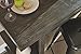 Ashley Furniture Signature Design - Lamoille Counter Dining Table w/ Shelves - Contemporary - Dark Charcoal Gray