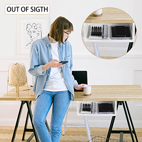 Under Desk Storage Shelf, KLIONGO Under Desk Drawer for Office/IKEA