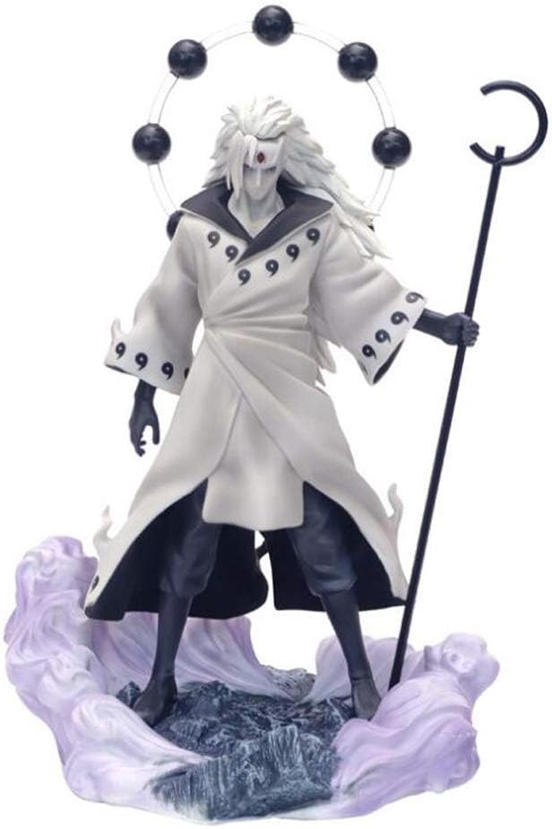 Naruto Shippuden: Uchiha Madara Naruto Shippuden Statue PVC Figure（Rikudō Sennin Mode）- High 11 Inches