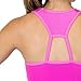Max Threads Womens Racerback Tank Top - Workout Top With Built-In Bra and Removeable Modesty Cups - Pink - Large