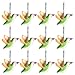 FITNATE Shower Curtain Hooks, 12 PCS Anti-Rust Decorative hummingbird Shower Curtain Hooks for Home, Bathroom, Bedroom, Baby Room, Living Room & More –hummingbird