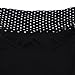 TINHAO Women's Nursing Breastfeeding Cowl Neck Polka Dot Print Long Sleeve Maternity Blouse Top Black