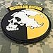 Militaires Sans Frontieres Metal Gear Solid Peace Walker PVC Rubber 3D Touch Fastener Patch