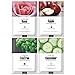 Green Grade Cupra Facial Sheet Masks(16 combo) Variety Pack Featuring 16 Different Hydrating Full Face Masksthumb 3