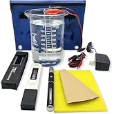 Faster/Enhanced 24V Ionic-Nano Colloidal Silver Generator Kit with 99.995% Pure Silver Wire &ndash; Just Add Distilled Water and a Jar!