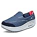 EnllerviiD Women Slip-On Platform Walking Shoes Shape Ups Fitness Shoes Wedges Sneakers