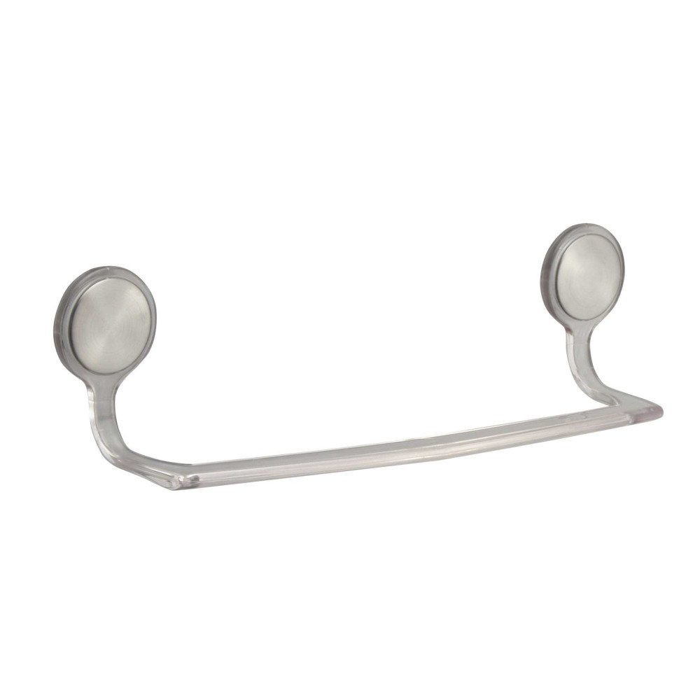 Buy InterDesign 67680 Forma 2 Self Adhesive Towel Bar, 12Inch, Clear