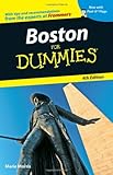 Front cover for the book Boston For Dummies by Marie Morris