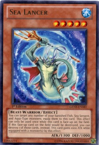 Yu-Gi-Oh! - Sea Lancer (GENF-EN081) - Generation Force - 1st Edition - Rare