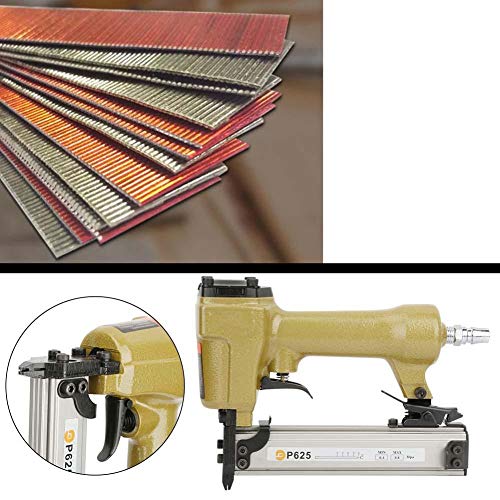 Pneumatischer Air Pin Nagler, P625 Länge 100pcs Air Nailer 10-25mmPneumatischer Air Pin Nagler Air Stapler für Grain… – Bild 3