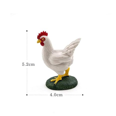 Amazon Com Hretmvdeyt Farm Animal Model Artificial Chicken Duck