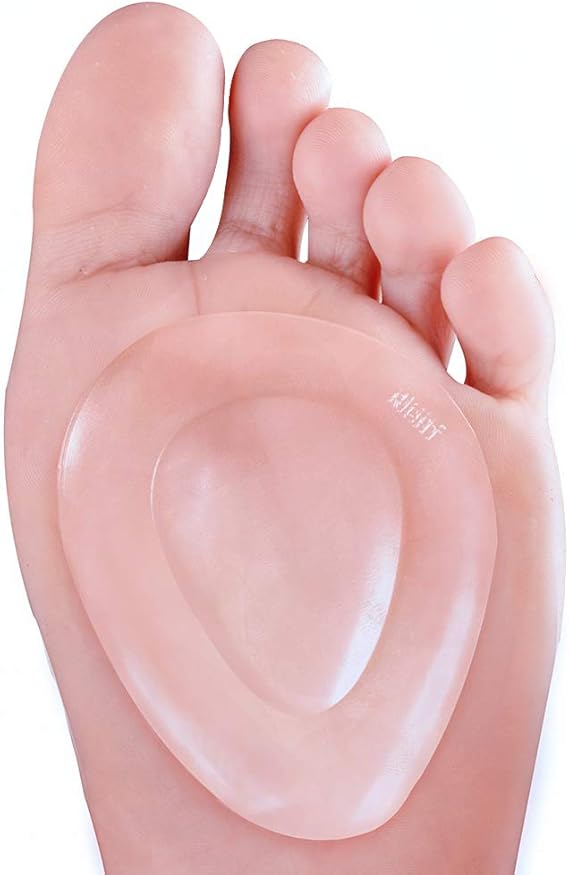 Ball of Foot Cushions（2 Pairs）Metatarsal Pads Soft Gel Ball