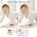 Bable Baby Monitor X1-Plus with Delay-Free Technology, 2.4GHz Baby Monitor with Camera, Infrared Night Vision, Two Way Talk, Temperature Monitoring, Lullabies, Projection and Corner Shelf