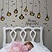 Happy Halloween DIY Wall Decals Wall Stickers Indoor Party Decorations for Kids Rooms Nursery Rooms Window Shop