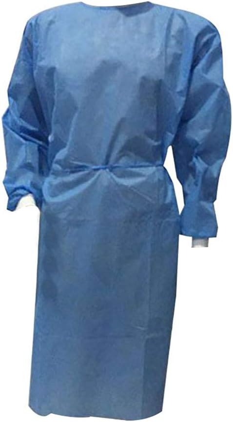 wpOP59NE Protection Coverall, Disposable Anti-dust Clothing Gown Safety Coverall Protection Isolation Suit