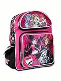 Pink and Black Pins and Skulls Monster High 12