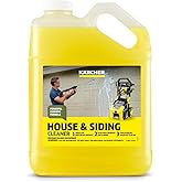 Kärcher House & Siding Cleaner, Removes Dirt, and Grime, Highly Concentrated, Makes up to 40 gal of Cleaner, Readily Biodegra