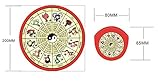 Foldable Collapsible Frisbee Fan With Pouch - Chinese Zodiac - Set of Two