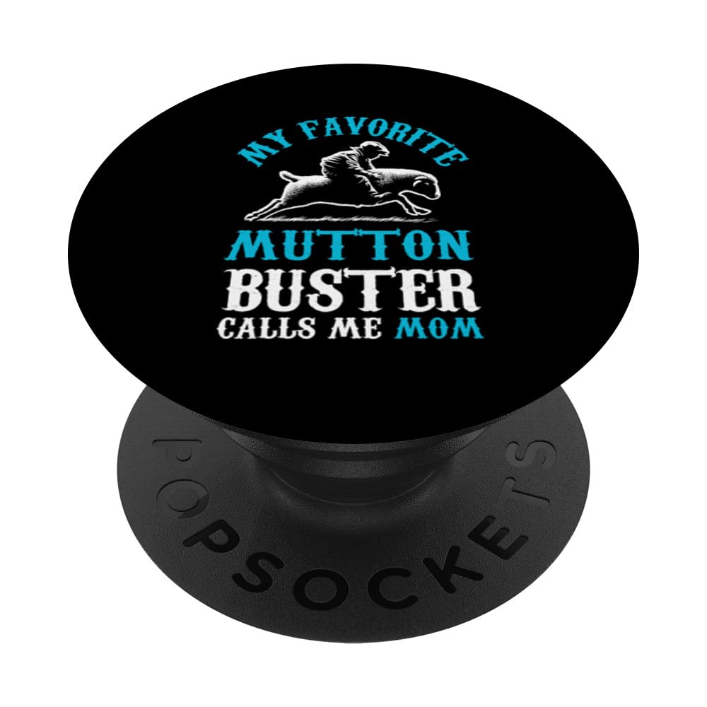 Mutton busting mom PopSockets Swappable PopGrip