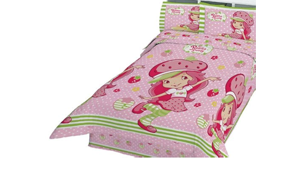 strawberry shortcake crib set