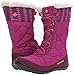 Columbia Girls' Youth Minx Mid II Waterproof Omni-Heat-K Snow Boot, Intense Violet/Flame Orange, 5 M US Big Kid