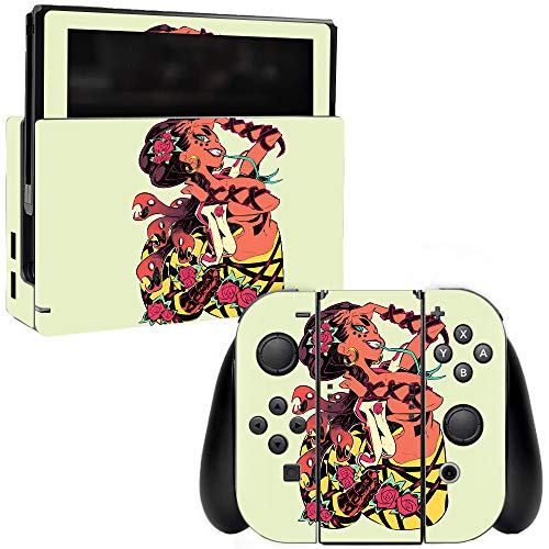 MightySkins Skin Compatible with Nintendo Switch - Naga | Protective, Durable,…