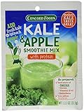 Concord Foods Kale & Apple Smoothie Mix with Protien (Pack o 4) 1.11 oz Packets