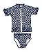 SwimZip Little Girl Sassy Surfer Rash Guard Swimsuit Set