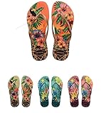 Havaianas Slim Retro,Tropical, Tribal Women's Flip Flops All Size