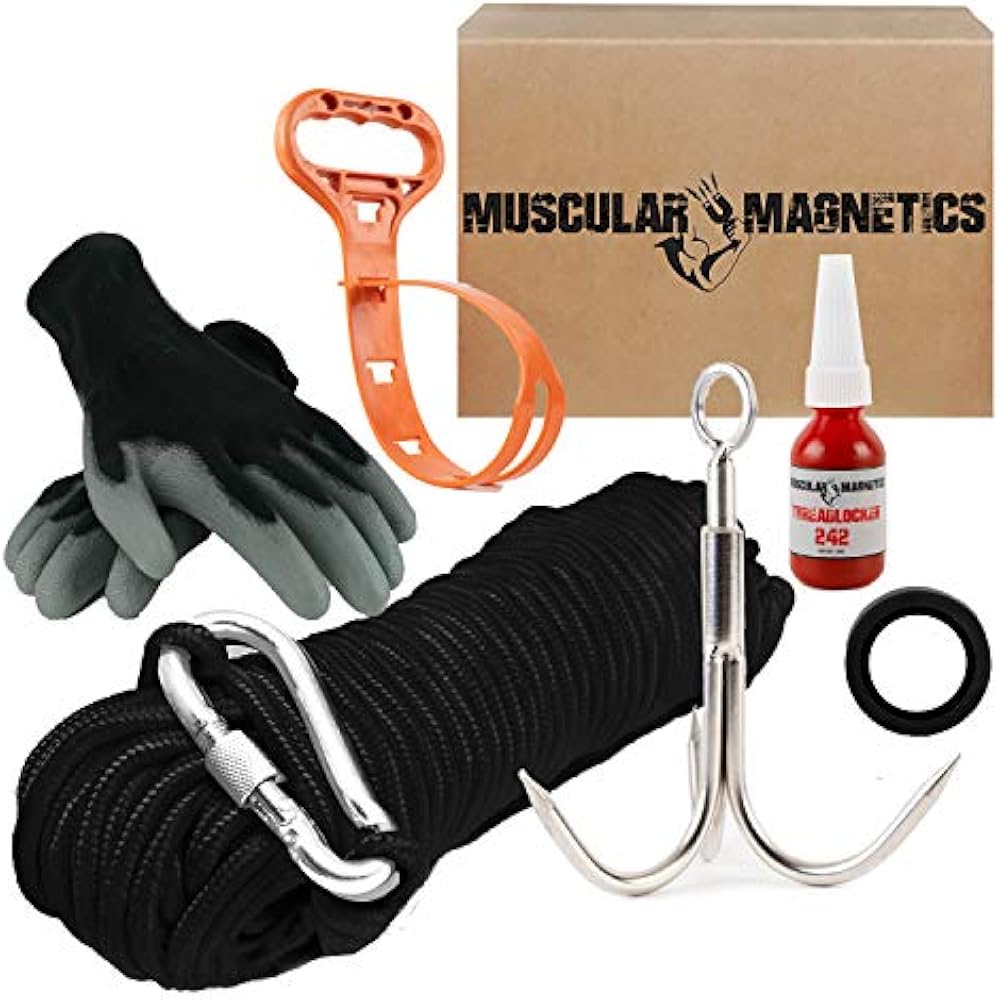 The Ultimate Fishing Accessory Kit Includes Large Grappling