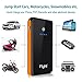 FlyHi 300A Peak 8000mAh Portable Car Jump Starter (for Gas Engine up to 2.5L) Auto Battery Booster Charger Phone Power Bank with Built-in LED Flashlight (Black/Orange)