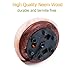 SMAGREHO Natural Himalayan Salt Lamp, Hand Carved, UL Listed Dimmer Switch(8-9 inch, 8 - 11 lbs)