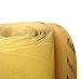 5 inch Sanding Discs 80 Grit Sandpaper Discs PSA Adhesive Sandpaper Roll No Hole - Disc Gold Round Sanding Paper, Durable Sand Paper for Wood, Auto Body, Metal, Marine Paint for Smooth Surfaces