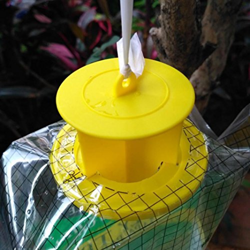 Cuekondy 2018 Summer Clearance Fly Catcher Mosquito Killer,Disposable Insect Fly Trap Catcher Hanging Style Pest Control Indoor Outdoor (3PC)